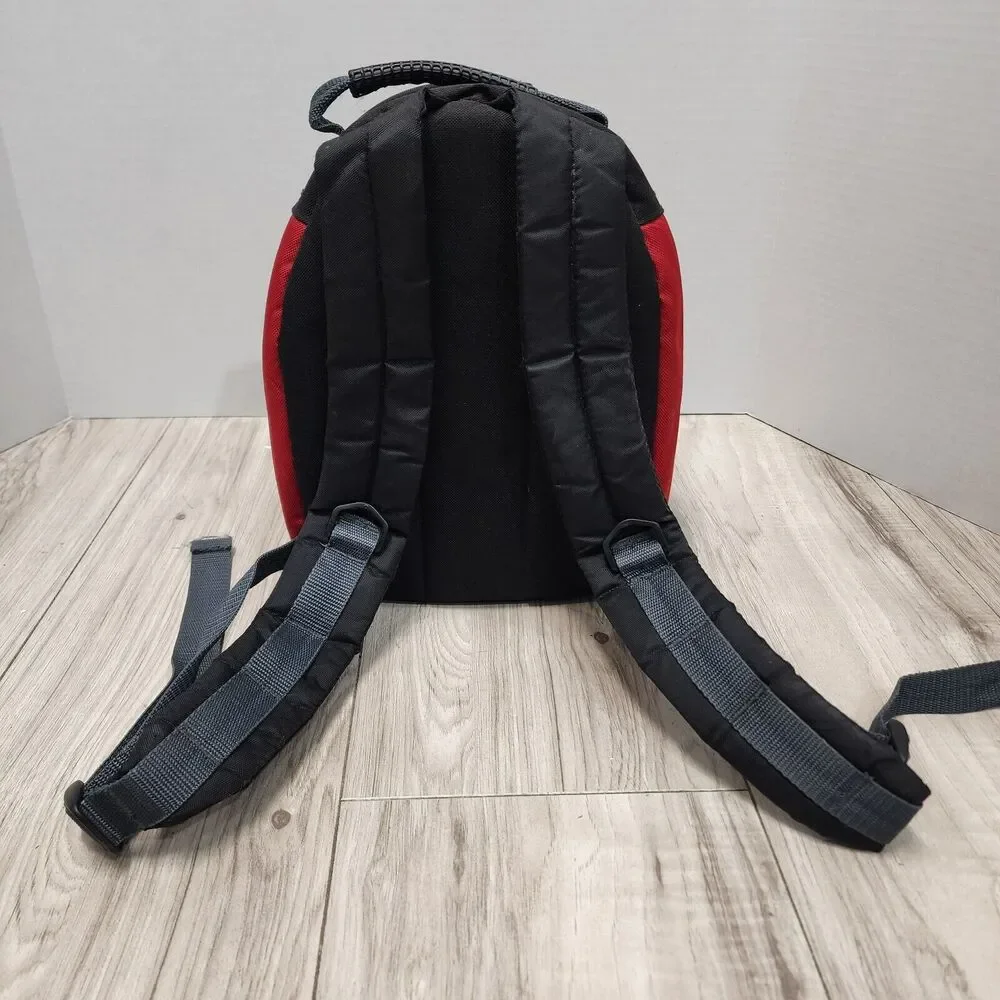 Tamrac Digital SLR Padded Camera Bag Backpack Red Black Travel 12 x 9 x6